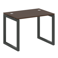 Metal System Quattro Стол офисный на О-образном м/к 50БО.СП-1 Вяз/Мокко металл 1000×720×750 Metal System Quattro Стол офисный на О-образном м/к 50БО.СП-1 Вяз/Мокко металл 1000×720×750