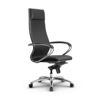 Кресло для руководителя Метта L 1m 42/K_17838_Кожа перфорированная NewLeather – Черный Кресло для руководителя Метта L 1m 42/K_17838_Кожа перфорированная NewLeather – Черный