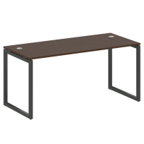 Metal System Quattro Стол офисный на О-образном м/к 40БО.СП-4 Вяз/Мокко металл 1600×720×750 Metal System Quattro Стол офисный на О-образном м/к 40БО.СП-4 Вяз/Мокко металл 1600×720×750