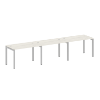 Metal System Quattro Р. ст. на 3 раб. места на П-образном м/к 50БП.СМ-3.2 Акация/Антрацит металл 3600*720*750 Metal System Quattro Р. ст. на 3 раб. места на П-образном м/к 50БП.СМ-3.2 Акация/Антрацит металл 3600*720*750