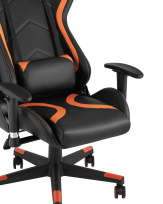 Кресло игровое TopChairs Cayenne оранжевое Кресло игровое TopChairs Cayenne оранжевое