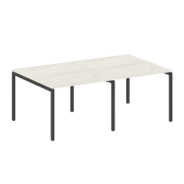 Metal System Quattro Перег. стол (2 столешницы) на П-образном м/к 40БП.ПРГ-2.1 Акация/Антрацит металл 2000*1235*750 Metal System Quattro Перег. стол (2 столешницы) на П-образном м/к 40БП.ПРГ-2.1 Акация/Антрацит металл 2000*1235*750