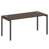 Metal System Quattro Стол офисный на П-образном м/к 40БП.СП-4 Вяз/Мокко металл 1600×720×750 Metal System Quattro Стол офисный на П-образном м/к 40БП.СП-4 Вяз/Мокко металл 1600×720×750