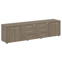 Тумба модульная LT.TS-4.3 Yalta / Дуб Мали 2188×450×580 Тумба модульная LT.TS-4.3 Yalta / Дуб Мали 2188×450×580