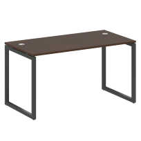 Metal System Quattro Стол офисный на О-образном м/к 40БО.СП-3 Вяз/Мокко металл 1400×720×750 Metal System Quattro Стол офисный на О-образном м/к 40БО.СП-3 Вяз/Мокко металл 1400×720×750