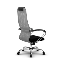 Кресло для руководителя Metta SU-BK-8 (SU-BK131-8) CH / Светло-серый – Светло-серый Кресло для руководителя Metta SU-BK-8 (SU-BK131-8) CH / Светло-серый – Светло-серый
