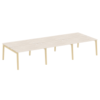 Onix Wood Рабочая станция OW.D.RS-6.3.8 Белый бриллиант/Дуб светлый/Белый металл 4140*1635*750 Onix Wood Рабочая станция OW.D.RS-6.3.8 Белый бриллиант/Дуб светлый/Белый металл 4140*1635*750