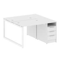 Metal System Quattro Р. ст. с тумбой на О-образном м/к 50БО.РС-СТП-2.1 Акация/Антрацит металл 1412*1475*750 Metal System Quattro Р. ст. с тумбой на О-образном м/к 50БО.РС-СТП-2.1 Акация/Антрацит металл 1412*1475*750