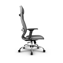 Кресло для руководителя Метта L 1m 44M/4D_17833_Кожа перфорированная NewLeather – Темно-бордовый Кресло для руководителя Метта L 1m 44M/4D_17833_Кожа перфорированная NewLeather – Темно-бордовый