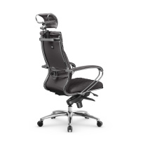 Кресло для руководителя Метта L 2c 44C/K_17838_Кожа перфорированная NewLeather - Черный_Кожа перфорированная NewLeather - Черный Кресло для руководителя Метта L 2c 44C/K_17838_Кожа перфорированная NewLeather - Черный_Кожа перфорированная NewLeather - Черный