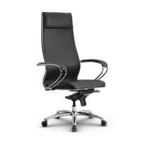 Кресло для руководителя Метта L 1m 42/K_17838_Кожа перфорированная NewLeather – Черный Кресло для руководителя Метта L 1m 42/K_17838_Кожа перфорированная NewLeather – Черный