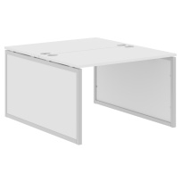 Стол-бенч 2-х местный XQPWST 1214 Сосна Эдмонт/Белый 1200×1406×750 XTEN-QP