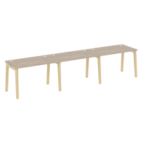 Onix Wood Рабочая станция OW.RS-3.2.7 Белый бриллиант/Дуб светлый/Белый металл 3540*720*750 Onix Wood Рабочая станция OW.RS-3.2.7 Белый бриллиант/Дуб светлый/Белый металл 3540*720*750