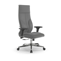 Кресло для руководителя Метта L 1m 46/2D_17834_Кожа перфорированная NewLeather - Темно-коричневый_Кожа перфорированная NewLeather - Темно-коричневый Кресло для руководителя Метта L 1m 46/2D_17834_Кожа перфорированная NewLeather - Темно-коричневый_Кожа перфорированная NewLeather - Темно-коричневый