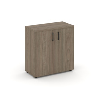 Шкаф для документов низкий широкий Style Project SN.STS.E-301 / Акация Лорка – Белый – Черные ручки / 796×400×833 Шкаф для документов низкий широкий Style Project SN.STS.E-301 / Акация Лорка – Белый – Черные ручки / 796×400×833