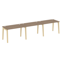 Onix Wood Рабочая станция OW.RS-3.2.7 Белый бриллиант/Дуб светлый/Белый металл 3540*720*750 Onix Wood Рабочая станция OW.RS-3.2.7 Белый бриллиант/Дуб светлый/Белый металл 3540*720*750