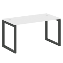 Metal System Quattro Стол офисный на О-образном м/к 50БО.СП-3 Вяз/Мокко металл 1400×720×750 Metal System Quattro Стол офисный на О-образном м/к 50БО.СП-3 Вяз/Мокко металл 1400×720×750