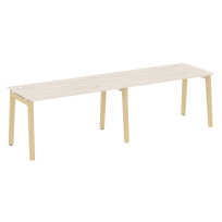 Onix Wood Рабочая станция OW.RS-2.3.7 Белый бриллиант/Дуб светлый/Белый металл 2760*720*750 Onix Wood Рабочая станция OW.RS-2.3.7 Белый бриллиант/Дуб светлый/Белый металл 2760*720*750