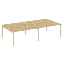 Onix Wood Рабочая станция OW.D.RS-4.4.8 Белый бриллиант/Дуб светлый/Белый металл 3160*1635*750 Onix Wood Рабочая станция OW.D.RS-4.4.8 Белый бриллиант/Дуб светлый/Белый металл 3160*1635*750