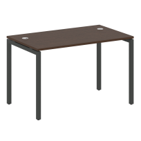 Metal System Quattro Стол офисный на П-образном м/к 40БП.СП-2 Вяз/Мокко металл 1200×720×750 Metal System Quattro Стол офисный на П-образном м/к 40БП.СП-2 Вяз/Мокко металл 1200×720×750