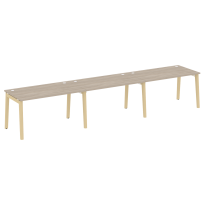 Onix Wood Рабочая станция OW.RS-3.3.8 Белый бриллиант/Дуб светлый/Белый металл 4140*800*750 Onix Wood Рабочая станция OW.RS-3.3.8 Белый бриллиант/Дуб светлый/Белый металл 4140*800*750