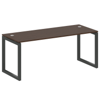 Metal System Quattro Стол офисный на О-образном м/к 50БО.СП-5 Вяз/Мокко металл 1800×720×750 Metal System Quattro Стол офисный на О-образном м/к 50БО.СП-5 Вяз/Мокко металл 1800×720×750