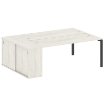 Metal System Quattro Р. ст. с шкафом-купе на П-образном м/к 50БП.РС-СШК-1.5 Т Акация/Антрацит металл 2210*1475*750 Metal System Quattro Р. ст. с шкафом-купе на П-образном м/к 50БП.РС-СШК-1.5 Т Акация/Антрацит металл 2210*1475*750