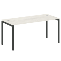 Metal System Quattro Стол офисный на П-образном м/к 40БП.СП-4 Вяз/Мокко металл 1600×720×750 Metal System Quattro Стол офисный на П-образном м/к 40БП.СП-4 Вяз/Мокко металл 1600×720×750