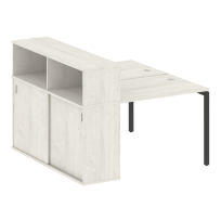 Metal System Quattro Р. ст. с шкафом-купе на П-образном м/к 40БП.РС-СШК-2.1 Т Акация/Антрацит металл 1410*1475*1098 Metal System Quattro Р. ст. с шкафом-купе на П-образном м/к 40БП.РС-СШК-2.1 Т Акация/Антрацит металл 1410*1475*1098