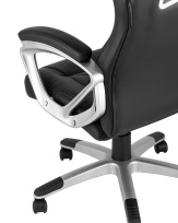 Кресло игровое TopChairs Continental черное Кресло игровое TopChairs Continental черное
