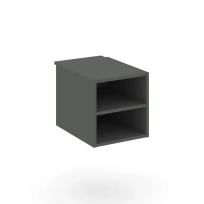 Тумба для документов с двумя открытыми нишами Style Project SN.TP-013 / Тиквуд Светлый / 343×591×352 Тумба для документов с двумя открытыми нишами Style Project SN.TP-013 / Тиквуд Светлый / 343×591×352