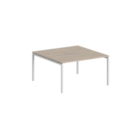 Стол-бенч двойной Sigma / 1400×1438×750 / Металл: 40×40 Белый; Столешница: Дуб темный / SG.245.OD.44.WH Стол-бенч двойной Sigma / 1400×1438×750 / Металл: 40×40 Белый; Столешница: Дуб темный / SG.245.OD.44.WH