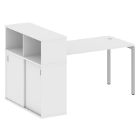 Metal System Quattro Стол офисный с шкафом-купе на П-образном м/к 40БП.РС-СШК-3.3 Т Вяз/Мокко металл 1810×1120×1098 Metal System Quattro Стол офисный с шкафом-купе на П-образном м/к 40БП.РС-СШК-3.3 Т Вяз/Мокко металл 1810×1120×1098
