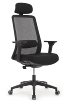 Кресло офисное WORK W-218C BLACK Черный Кресло офисное WORK W-218C BLACK Черный