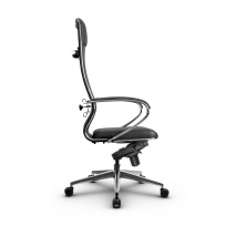 Кресло для руководителя Метта L 1m 42/K_17839_Кожа перфорированная NewLeather – Черный Кресло для руководителя Метта L 1m 42/K_17839_Кожа перфорированная NewLeather – Черный