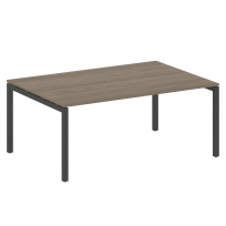 Metal System Quattro Перег. стол (1 столешница) на П-образном м/к 50БП.ПРГ-1.5 Акация/Антрацит металл 1800*1235*750 Metal System Quattro Перег. стол (1 столешница) на П-образном м/к 50БП.ПРГ-1.5 Акация/Антрацит металл 1800*1235*750