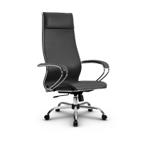 Кресло для руководителя Метта L 1m 42/K_17833_Кожа перфорированная NewLeather – Черный Кресло для руководителя Метта L 1m 42/K_17833_Кожа перфорированная NewLeather – Черный