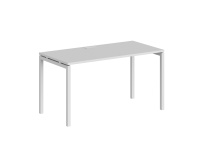 Стол офисный Sigma / 1200×800×750 / Металл: 40×40 Белый; Столешница: Дуб темный / SG.207.OD.44.WH Стол офисный Sigma / 1200×800×750 / Металл: 40×40 Белый; Столешница: Дуб темный / SG.207.OD.44.WH