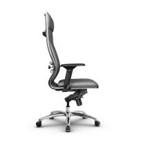 Кресло для руководителя Метта L 1m 44M/4D_17838_Кожа перфорированная NewLeather – Темно-бордовый Кресло для руководителя Метта L 1m 44M/4D_17838_Кожа перфорированная NewLeather – Темно-бордовый