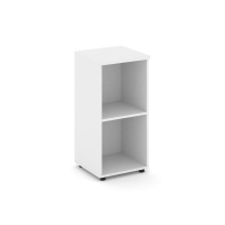 Стеллаж низкий узкий Style Project / SN.STU.E-300 Белый – Тиквуд Светлый / 400×400×833 Стеллаж низкий узкий Style Project / SN.STU.E-300 Белый – Тиквуд Светлый / 400×400×833