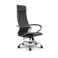 Кресло для руководителя Метта L 1m 42/K_17833_Кожа перфорированная NewLeather – Черный Кресло для руководителя Метта L 1m 42/K_17833_Кожа перфорированная NewLeather – Черный
