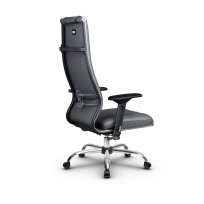 Кресло для руководителя Метта L 1m 50M/4D_17833_Кожа перфорированная NewLeather - Черный_Кожа перфорированная NewLeather - Черный Кресло для руководителя Метта L 1m 50M/4D_17833_Кожа перфорированная NewLeather - Черный_Кожа перфорированная NewLeather - Черный
