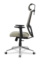 Кресло для руководителя College HLC-1500HLX/GREY Спинка - сетка Серый / Сиденье - полиэстер Серый Кресло для руководителя College HLC-1500HLX/GREY Спинка - сетка Серый / Сиденье - полиэстер Серый