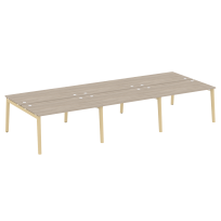 Onix Wood Рабочая станция OW.D.RS-6.3.8 Белый бриллиант/Дуб светлый/Белый металл 4140*1635*750 Onix Wood Рабочая станция OW.D.RS-6.3.8 Белый бриллиант/Дуб светлый/Белый металл 4140*1635*750