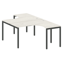Metal System Quattro Р. ст. криволинейная на П-образном м/к 40БП.РАС-СА-2.3 Акация/Антрацит металл 1400*2435*750 Metal System Quattro Р. ст. криволинейная на П-образном м/к 40БП.РАС-СА-2.3 Акация/Антрацит металл 1400*2435*750