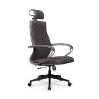 Кресло для руководителя Метта L 2c 44C/K_17832_Кожа перфорированная NewLeather - Черный_Кожа перфорированная NewLeather - Черный Кресло для руководителя Метта L 2c 44C/K_17832_Кожа перфорированная NewLeather - Черный_Кожа перфорированная NewLeather - Черный