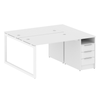 Metal System Quattro Р. ст. с тумбой на О-образном м/к 50БО.РС-СТП-2.2 Акация/Антрацит металл 1612*1475*750 Metal System Quattro Р. ст. с тумбой на О-образном м/к 50БО.РС-СТП-2.2 Акация/Антрацит металл 1612*1475*750