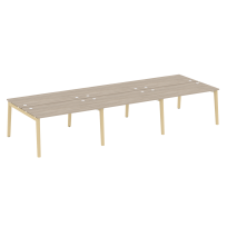 Onix Wood Рабочая станция OW.D.RS-6.3.7 Белый бриллиант/Дуб светлый/Белый металл 4140*1475*750 Onix Wood Рабочая станция OW.D.RS-6.3.7 Белый бриллиант/Дуб светлый/Белый металл 4140*1475*750