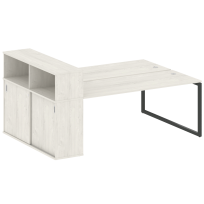 Metal System Quattro Р. ст. с шкафом-купе на О-образном м/к 40БО.РС-СШК-2.5 Т Акация/Антрацит металл 2210*1475*1098 Metal System Quattro Р. ст. с шкафом-купе на О-образном м/к 40БО.РС-СШК-2.5 Т Акация/Антрацит металл 2210*1475*1098