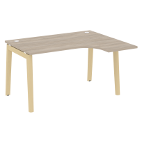 Onix Wood Стол эргономичный правый OW.SA-3 (R) Белый бриллиант/Дуб светлый/Белый металл 1380*1180*750 (800/460) Onix Wood Стол эргономичный правый OW.SA-3 (R) Белый бриллиант/Дуб светлый/Белый металл 1380*1180*750 (800/460)